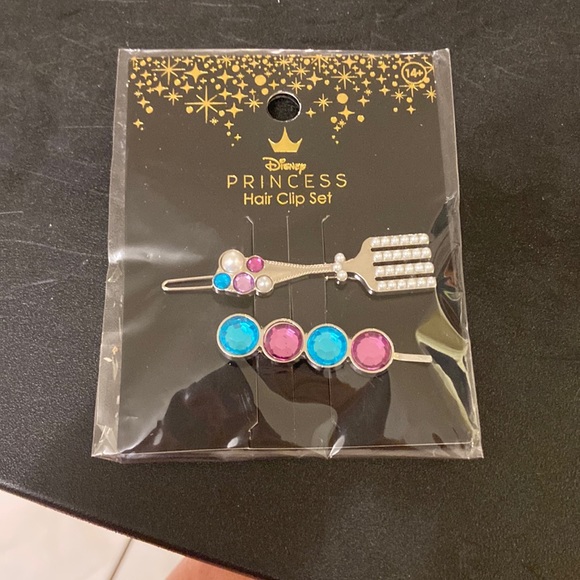 Neon Tuesday Disney Princess hair clip set x Ariel - Picture 1 of 2